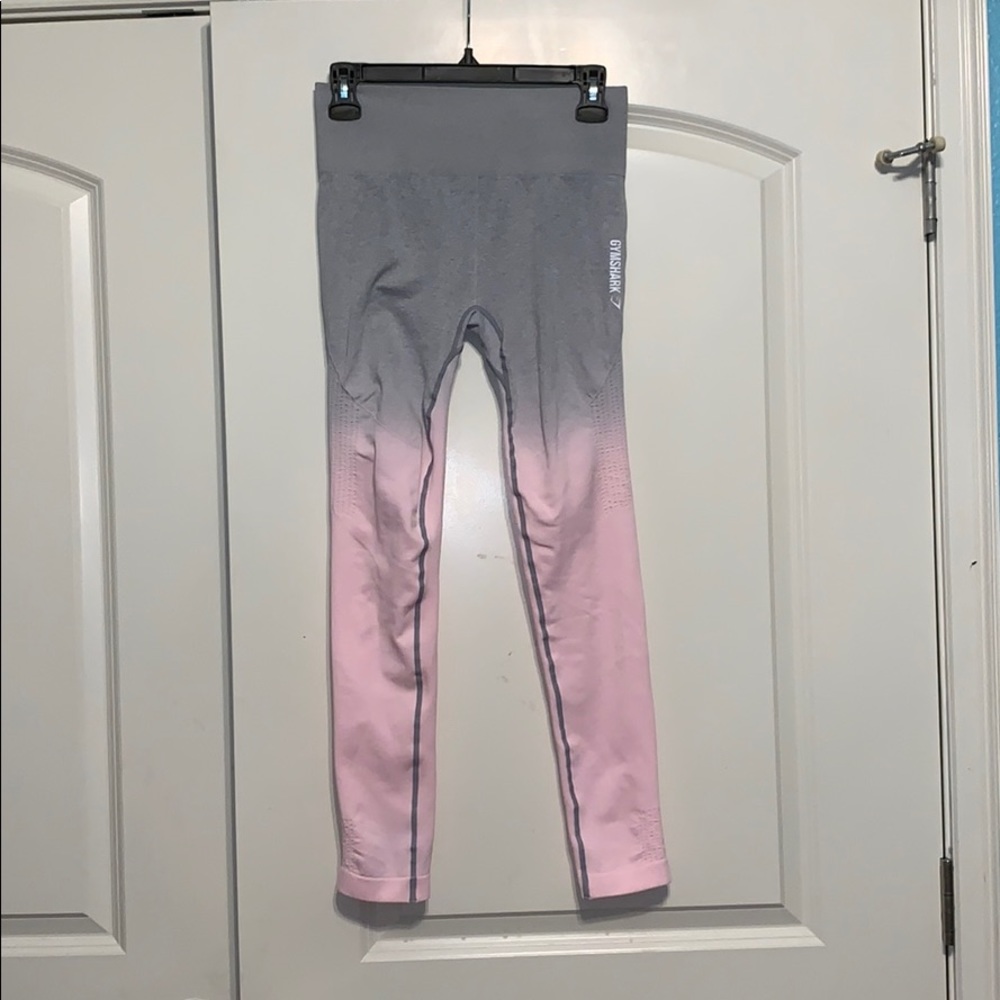 Gymshark Ombré Seamless Grey to Pink Small